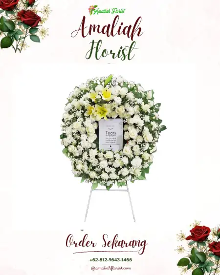 Krans Bunga Duka Margo Dadi